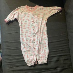 Baby Steps Converter Gown - 0-6M - gown/onesie